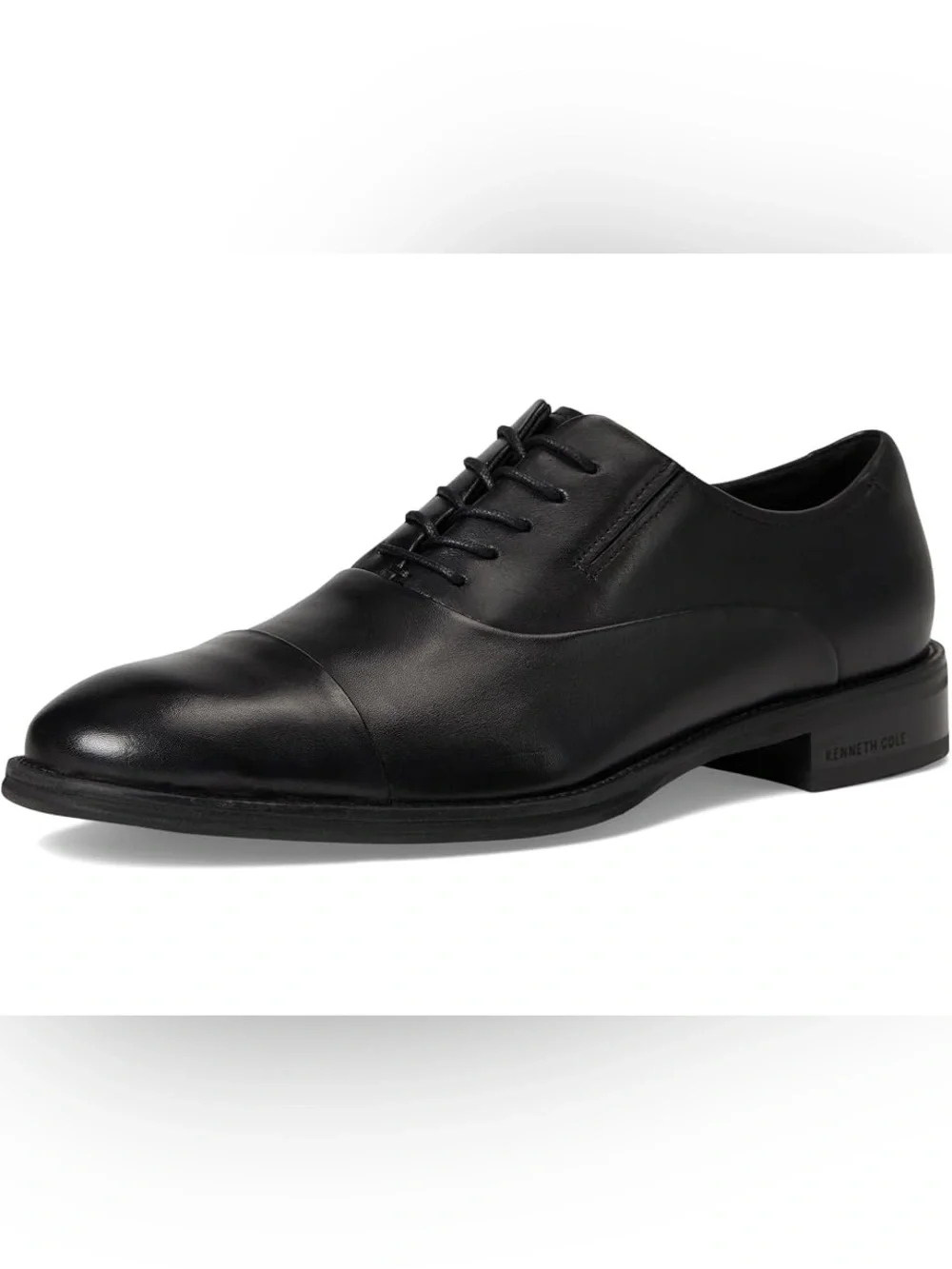 Wide Width Kenneth Cole New York Men's Tully Leather Cap Toe Oxford Size 8W
